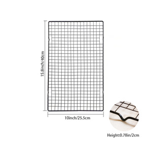 Baking Cooling Rack 10x15.8 Inch Half Sheet Oven Safe Elevated For Even Cooling Cookie Tools - Product Image 5