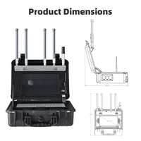 Equipo de Detección y Posicionamiento de Drones, Detector de Drones, Antidrones, Detector de Señales de Radar UAV, Sistema de Seguimiento