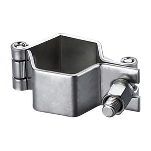 Supporto per Tubi in Acciaio Inox da 6 Pollici con Anello Diviso per Tubi Sanitari - Product Image 6