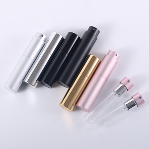 Botella de Spray Oral de Aluminio de 10 ml con Revestimiento Interior de Vidrio, Envase Cosmético Recargable con Forma de Cilindro y Tapa de Spray - Product Image 1