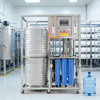 Machine de traitement de l'eau autonettoyante OEM 500 L/h à 4 étapes avec pompe à fréquence variable pour usage commercial/hôtelier/restaurateur