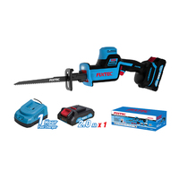 Scie sauteuse sans fil FIXTEC 20V à batterie lithium-ion, outil robuste pour la découpe du métal et du bois, usage domestique et industriel