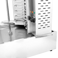Machine à cuire automatique Machine à faire doner kebab Shawarma Machine à griller Chawarma électrique à vendre
