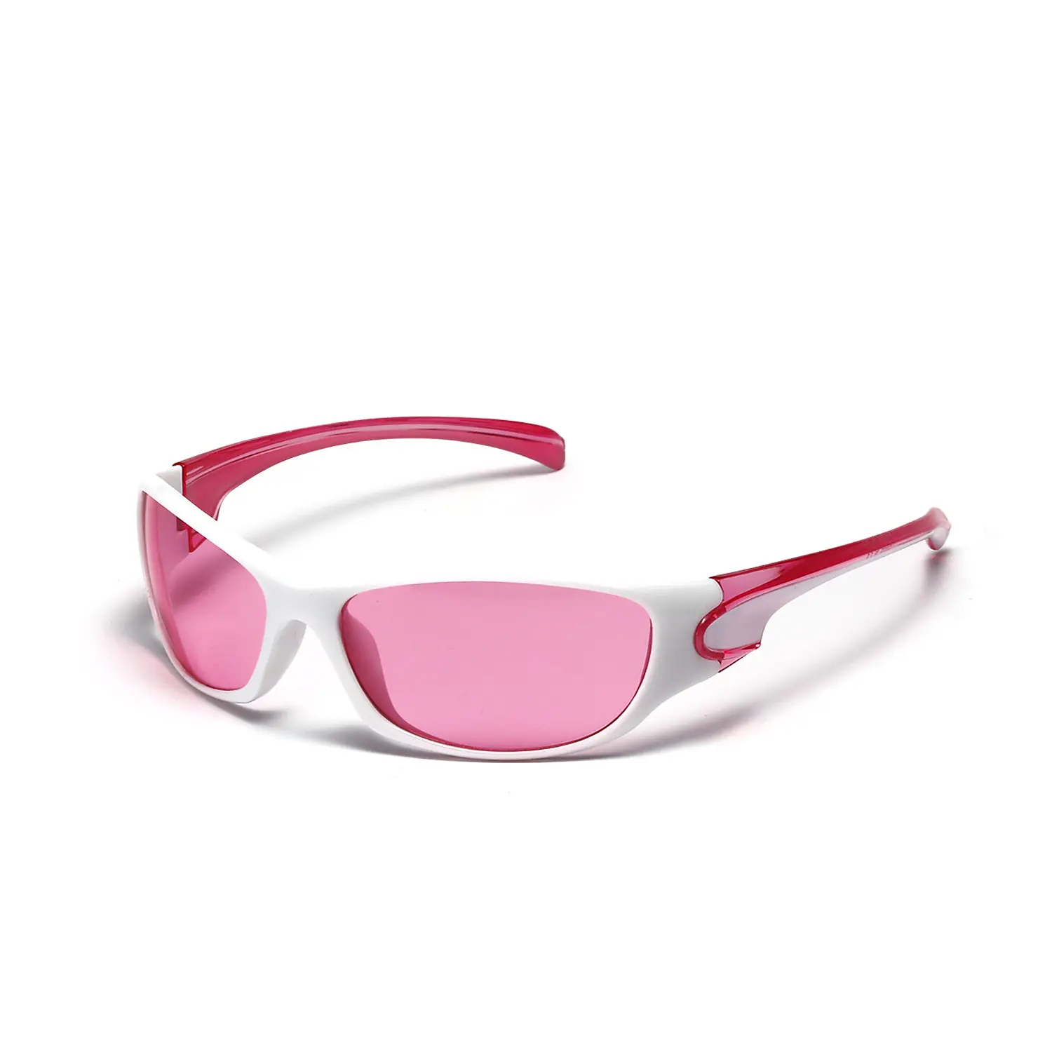 Gafas de sol de diseñador de moda, color rosa, Popular, con nombre de marca