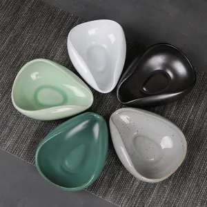 Creative Hot Selling Ceramic Tea Set Coffee Bean Dosing Tray Celadon Tea Spoon Shovel