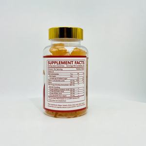 DUOZI Gummies Omega 3 DHA pour enfants, 60 unités, complément alimentaire à base d'huile de poisson pour la santé du cerveau et des yeux - Product Image 4