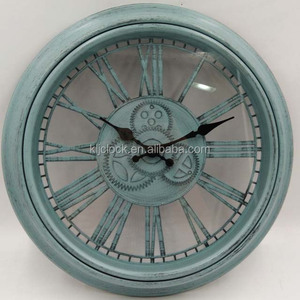 Customized Big Size Analog Vintage Retro Large Plastic <strong>Wall</strong> <strong>Clock</strong> case <strong>Roman</strong> <strong>Numerals</strong> Art <strong>Wall</strong> <strong>Clock</strong> - Product Image 4