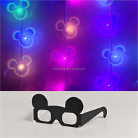 Lunettes de Diffraction Champignon, Lunettes de Diffraction Mickey, Lunettes de Diffraction Cœur, Lunettes de Diffraction Noël