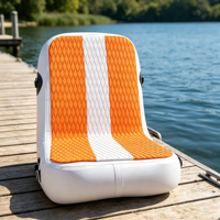 Siège de kayak gonflable avec dossier, coussin en PVC, capacité de 5 à 10 passagers, plus de 500 kg, pour planche à pagaie et bateau de pêche