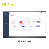 Pizarra Interactiva Inteligente Riotouch para Educación en Línea, Pizarra Plana Interactiva 4k para Enseñanza