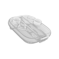Étui de rangement antichoc et résistant aux chocs en PC rigide avec poignée portable pour accessoires de jeu Switch 2