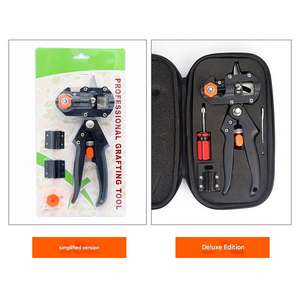 <span class=keywords><strong>Kit</strong></span> d'outils de greffage pour le bricolage du <span class=keywords><strong>jardinier</strong></span> avec greffeuse manuelle et ciseaux d'élagage essentiels - Product Image 4