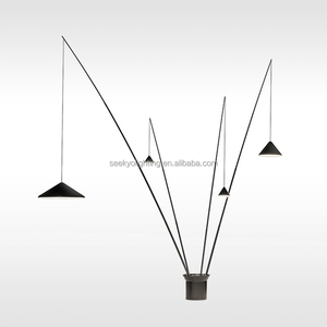 Led Lighted Floor Tiles <strong>Tall</strong> Floor <strong>Lamp</strong> <strong>Gold</strong> and White Floor <strong>Lamps</strong> for Beautician Rooms - Product Image 1