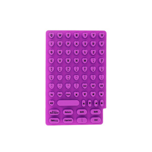 <span class=keywords><strong>Silicone</strong></span> Key Caps para Nail Art Protective Long Nail s Universal Teclado Filme Folha De Borracha Universal para Prego - Product Image 5