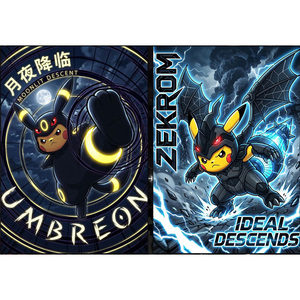 PY Wireless Archives A5 Tarjeta de Personaje Navidad Regalo para Niños Juego de Mesa Caja Sorpresa Limitada Rayquaza Tarjeta de Pokémon de Cómics Pikachu - Product Image 1