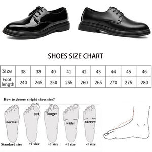 عرض خاص من المصنع أحذية رسمية برباط للعمل والمشي وحفلات الزفاف ، أحذية جلدية رياضية كاجوال مسامية للرجال - Product Image 6