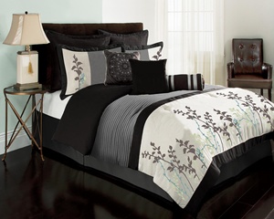 Arabia Saudita top venta diseño de ropa de cama de Reina/rey tamaño bordado edredones y edredones, hecho en <span class=keywords><strong>china</strong></span> - Product Image 4
