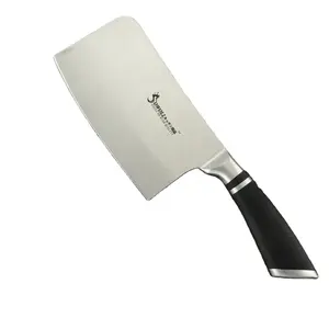 काट चाकू 3Cr14 स्टेनलेस स्टील क्लीवर बहुत तेज ब्लेड गैर पर्ची संभाल महाराज चाकू चीनी कसाई कटलरी चाकू