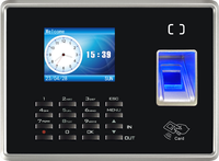 TIMY Horloge de pointage biométrique à reconnaissance d'empreintes digitales, contrôle d'accès, logo personnalisable, SDK TCP/IP en ligne gratuit, lecteur d'empreintes digitales/cartes en option, 4G