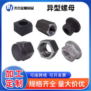 น็อตเหล็กคาร์บอนรูปทรงพิเศษสั่งทำพิเศษ ขนาดเมตริก ความแข็งแรงสูง ชิ้นส่วนรูปทรงไม่ปกติ สำหรับโครงการทางวิศวกรรม - Product Image 5