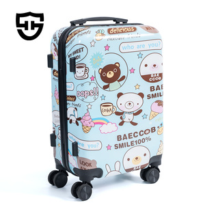 Maleta de viaje a la moda para niños, Maleta de negocios unisex personalizable, 20/24/28 pulgadas, novedad - Product Image 2