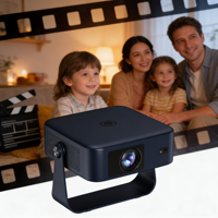 Projecteur portable Android 14, projecteur 4K, mini projecteur Full HD, décodage 1080P, mini projecteur vidéo A53, écran tactile