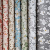 Produsen Kain PU Cetak Baru Tahan Gesekan Ketebalan 0.8 Kartu Warna untuk Tas dan Tas Tangan