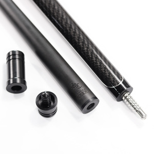 Queue de billard SmartCue 1/2 en carbone, joint radial, pointe de 12,5 mm, queue de billard professionnelle, construction entièrement en carbone, joint radial, prise en main confortable - Product Image 3