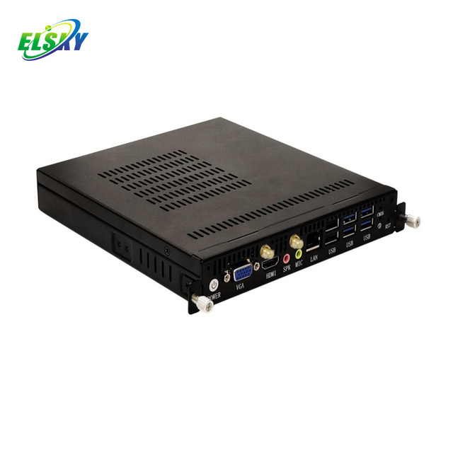 ELSKY OPS Small Mini Pc OPS-10H with Processor Comet Lake 10th Gen Core I3 10110U RJ45 LAN In_tel WG I219 Mini-PCIE WIFI Module