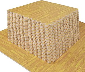 <span class=keywords><strong>Alfombra</strong></span> de suelo de <span class=keywords><strong>EVA</strong></span> con diseño de madera, tipo rompecabezas de piezas divididas - Product Image 6