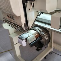 Machine à broder numérique domestique à tête unique, plate, pour casquettes et t-shirts, facile à utiliser, fabriquée en Chine