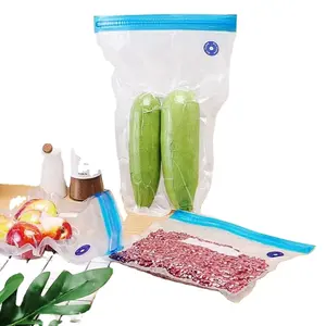 空气阀Sous Vide真空袋可重复使用的套件塑料食品真空袋