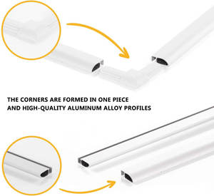 Cadre en aluminium de haute qualité, <span class=keywords><strong>moustiquaire</strong></span>/<span class=keywords><strong>moustiquaire</strong></span> de porte <span class=keywords><strong>pas</strong></span> <span class=keywords><strong>cher</strong></span> - Product Image 4