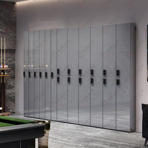 Vitrine <span class=keywords><strong>de</strong></span> présentation <span class=keywords><strong>de</strong></span> queues <span class=keywords><strong>de</strong></span> <span class=keywords><strong>billard</strong></span> <span class=keywords><strong>pour</strong></span> salle <span class=keywords><strong>de</strong></span> <span class=keywords><strong>billard</strong></span> commerciale en bois avec des étagères <span class=keywords><strong>de</strong></span> rangement grandes et petites - Product Image 6