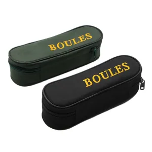 Tas Nilon Boules Ball Petanque, Logo Cetak, Logo Bordir Pada Tas Nilon