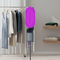 Défroisseur Vapeur Électrique Portable Personnalisé, Rotatif à 90°, Chauffe Rapide en 30s, 3 Réglages de Vapeur, Idéal Hôtellerie, Utilisation Continue 15-19min