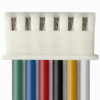 Arnés de cableado automotriz de 6 pines, conector de cable eléctrico de 6 núcleos con conductor de cobre para ensamblaje de sistemas de energía de vehículos