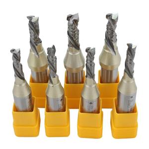 Arden Cnc Hout Router Bits 1/2 Schacht 6Mm 8Mm Ak47-4 Carbide Samengestelde Rand Op En Neer Spiraal Frees - Product Image 5