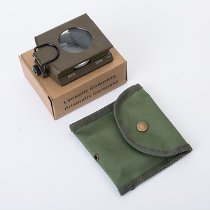 La bàn, không thấm nước, la bàn Túi diễu hành, kim loại, với mặt số phát sáng huỳnh quang, tỷ lệ bản đồ, Máy đo độ nghiêng - Product Image 6