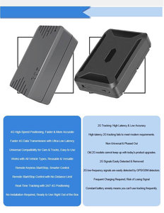 Mini localisateur GPS magnétique, compatible avec les réseaux 2G 4G GPRS, suivi GPS en temps réel pour voiture, moto, vélo, véhicule - Product Image 4