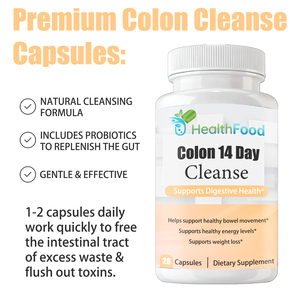 Cápsulas de Limpieza de Colon de 14 Días, Suplemento Herbal con Fórmula Natural para la Pérdida de Peso, Apoyo a la Salud Digestiva, Fabricación Personalizada - Product Image 3