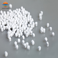 PP PE LDPE HDPE Résine Plastique Blanc Masterbatch Granules