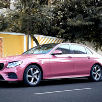 Vinyle Adhésif pour Voiture Rouge Morganite Métallisé Brillant HD en PET Coulé, 1,52x18m/5x60ft, Vente en Gros, Usine de Guangzhou, Un Rouleau Complet, Autocollants pour Voiture