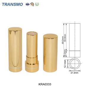 Alumminum Lipstick Tube Container Wholesale Lipstick Tube <b>Packaging</b> Custom logo <b>Metal</b> Lipstick Tube - Product Image 2
