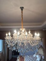 Luxe nouveau K9 moderne cristal Lustres De Cristal lampes lustres AC110V/220V décoration de la maison luminaire pour salon