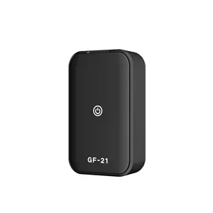Pelacak pribadi mobil GPS mini, dengan perekaman jarak jauh hewan peliharaan orang tua perangkat anti hilang gps pelacak mini GF21