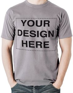 T-Shirt Personalizzata <span class=keywords><strong>JX</strong></span> in Puro Cotone 100% per Uomo con Stampa Fronte/Retro di Immagini e Testo Personalizzati, Traspirante ed Ecologica - Product Image 5
