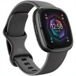 Montre connectée Android <span class=keywords><strong>Wear</strong></span> <span class=keywords><strong>OS</strong></span> avec écran AMOLED, IP67, ECG, suivi du rythme cardiaque 24/7, gestion du stress, suivi du sommeil, suivi d'activité - Shadow <span class=keywords><strong>Smartwatch</strong></span> - Product Image 3