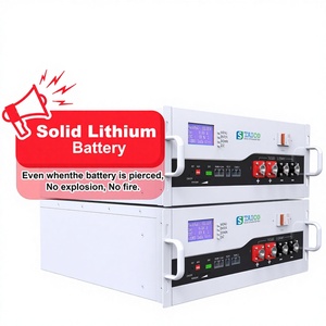Batería de ciclo profundo de litio LFP personalizada TAICO de 3.8KWh, 100Ah, 51.2V, CAN, para montaje en rack, IP64, con garantía de 10 años - Product Image 1