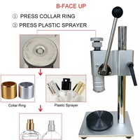 Machine de capsulage manuelle XS01A pour flacons de parfum, outil de fermeture et de scellage par pression pour flacons pulvérisateurs, pour l'emballage de boissons et les matériaux en papier